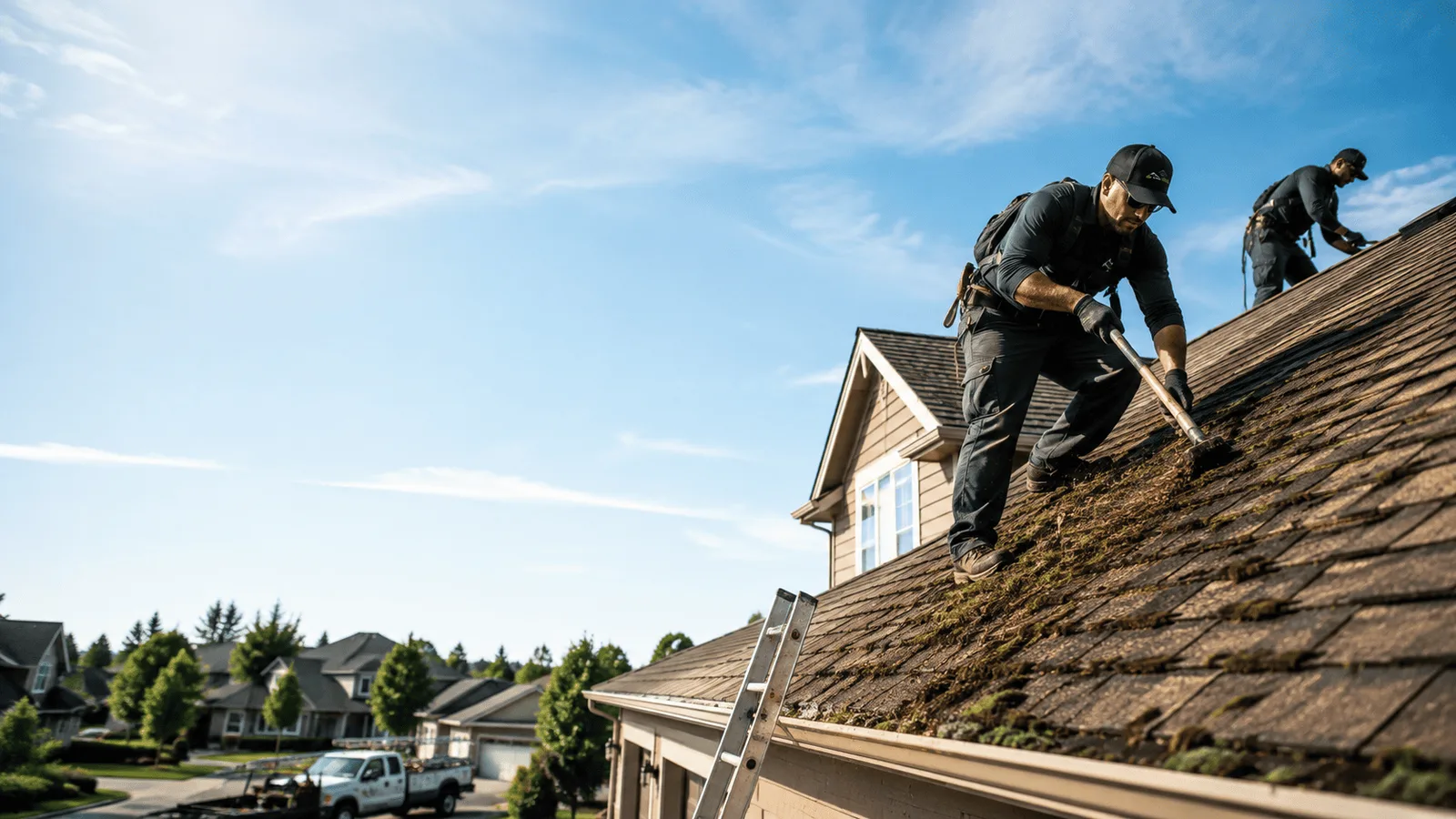 Roof Moss Removal in Orem, UT near me